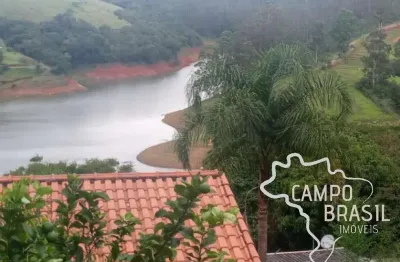 Chácara 3.700m² com acesso particular à represa em jambeiro!!