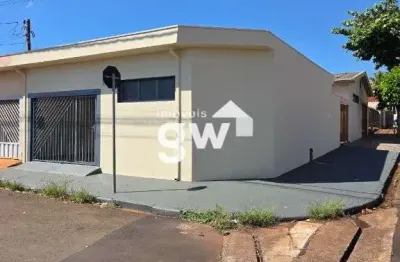 Casa com 01 dormitorio e garagem na regiao central | jardim recreio - sertaozinho/sp