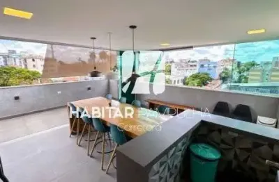 Cobertura com 3 quartos à venda na santa branca, belo horizonte  por r$ 890.000