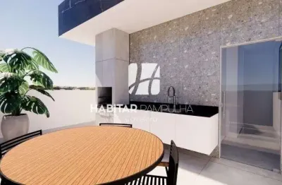 Cobertura com 3 quartos à venda na santa branca, belo horizonte  por r$ 600.000