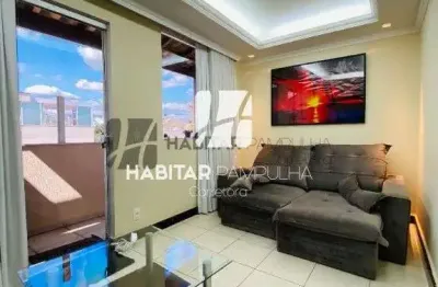 Cobertura com 3 quartos à venda no jardim paquetá, belo horizonte  por r$ 820.000
