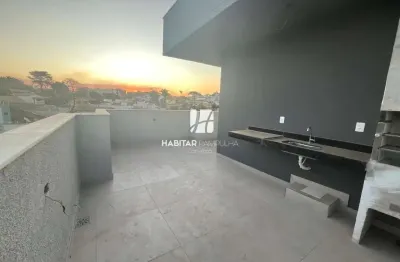 Cobertura com 3 quartos à venda em copacabana, belo horizonte  por r$ 498.000