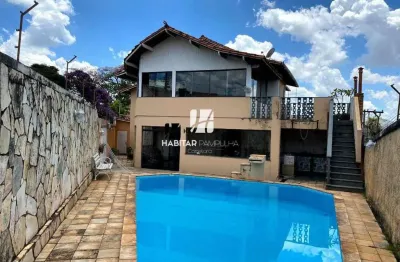 Casa com 5 quartos à venda na santa amélia, belo horizonte  por r$ 1.100.000