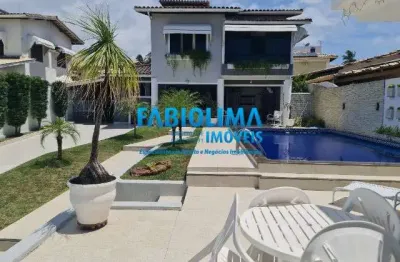 Casa em condomínio fechado com 4 quartos à venda na Rua Praia de Jaua, 1, Vilas do Atlantico, Lauro de Freitas