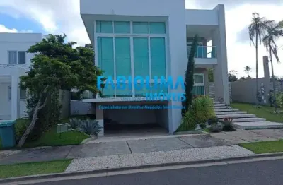 Casa em condomínio fechado com 4 quartos à venda na Rua Abrolhos, 1, Alphaville (Abrantes), Camaçari