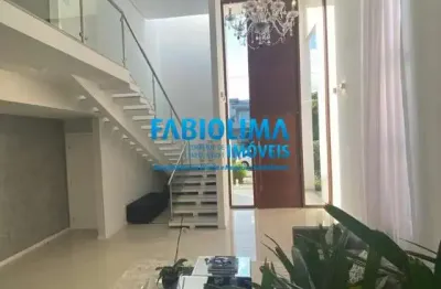 Casa em condomínio fechado com 4 quartos à venda na Rua Abrolhos, 1, Alphaville (Abrantes), Camaçari