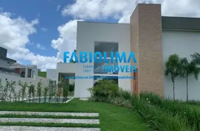 Casa em condomínio fechado com 4 quartos à venda na Rua Principal, 3, Alphaville (Abrantes), Camaçari