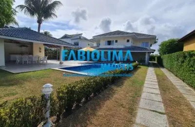 Casa em condomínio fechado com 6 quartos à venda na Rodovia Ba-099 - Estrada Do Côco Km 08, 1, Praia de Busca Vida, Camaçari