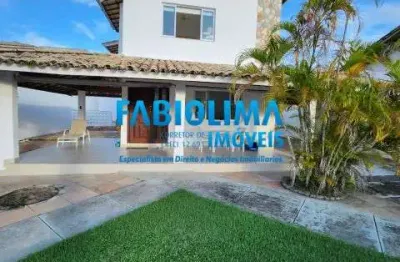 Casa em condomínio fechado com 3 quartos à venda na rua praia de tubarão, 40, vilas do atlantico, lauro de freitas por r$ 1.600.000