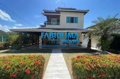 Casa em condomínio fechado com 4 quartos à venda na Alameda Sabiá, Mundo Verde, 1, Abrantes, Camaçari