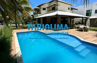 Casa em condomínio fechado com 5 quartos à venda na Alameda Humaitá, Paraíso Dos Lagos, 1, Guarajuba, Camaçari