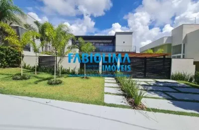 Casa em condomínio fechado com 5 quartos à venda na Rua Caraíva, 1, Alphaville (Abrantes), Camaçari