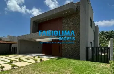 Casa em condomínio fechado com 4 quartos à venda na Rua Caraíva, 3, Alphaville (Abrantes), Camaçari