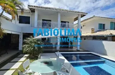 Linda casa no cond. vilas do joanes, edtrada do coco, busca vida, litoral norte, bahia