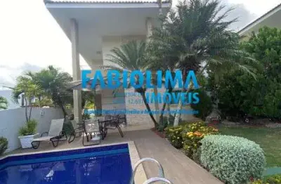 Casa em condomínio fechado com 3 quartos à venda na Avenida Santos Dumont, Reserva Ecoville, 1, Portão, Lauro de Freitas