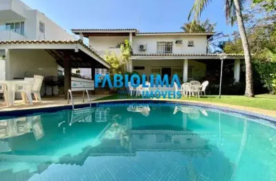 Casa em condomínio fechado com 4 quartos à venda na 2ª Via Principal, Porto Busca Vida Resort, Abrantes, Camaçari