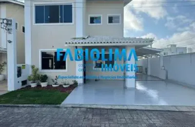 Casa em condomínio fechado com 4 quartos à venda na rua joão marques oliveira, 1, buraquinho, lauro de freitas, 220 m2 por r$ 950.000