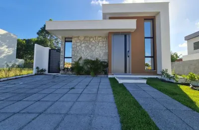 Casa terra a venda no cond. vila florença, abrantes, camaçari