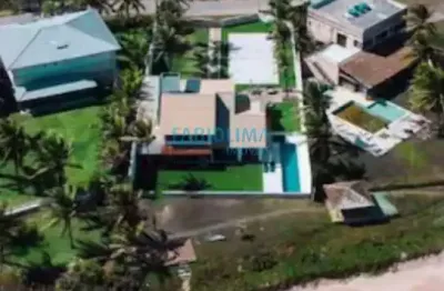 Casa a venda e aluguel, pé na areia, arembepe, cond. praia dos lagos