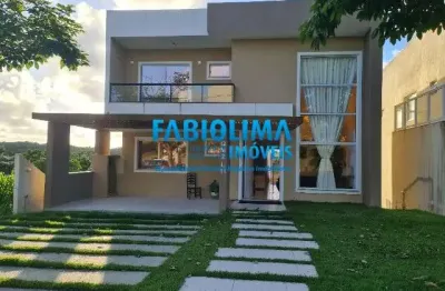Casa em condomínio fechado com 4 quartos para alugar na Rua Porto Seguro, 2, Abrantes, Camaçari