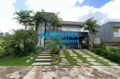 Casa em condomínio fechado com 4 quartos para alugar na Rua Abrolhos, 1, Alphaville (Abrantes), Camaçari