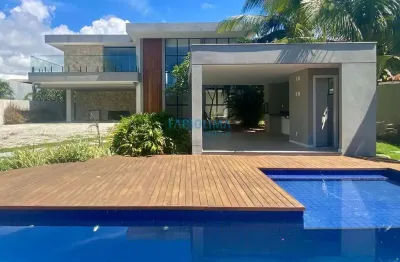 Casa em condomínio fechado com 5 quartos à venda na 1ª Travessa Busca, 9999, Abrantes, Camaçari