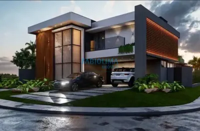 Casa em condomínio fechado com 4 quartos à venda na Rua Caraíva, 3, Alphaville (Abrantes), Camaçari