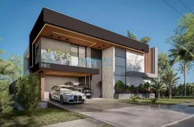 Casa em condomínio fechado com 4 quartos à venda na Rua Caraíva, 3, Alphaville (Abrantes), Camaçari