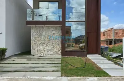 Casa em condomínio fechado com 4 quartos à venda na Rua Sucupió, 12, Abrantes, Camaçari