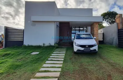 Casa em condomínio fechado com 3 quartos à venda na Rua Lagoa Branca, 9999, Alphaville (Abrantes), Camaçari