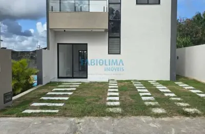 Casa em condomínio fechado com 4 quartos à venda na Rua Sucupió, 13, Abrantes, Camaçari