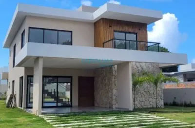 Casa em condomínio fechado com 4 quartos à venda na Rua Porto Alegre, Guarajuba, Camaçari