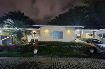 Casa térrea com 3/4, condomínio portão do sol, buraquinho, lauro de freitas