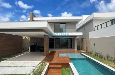 Casa alto padrão na av. priscila dutra, vilas do atlântico, lauro de freitas