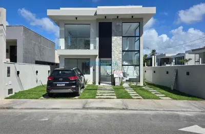 Casa em condomínio fechado com 4 quartos à venda na Rua Sucupió, 12, Abrantes, Camaçari
