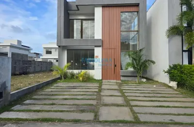 Casa em condomínio fechado com 4 quartos à venda na Rua Sucupió, 12, Abrantes, Camaçari