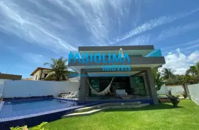 Casa com 4 quartos à venda na Rua Praia de Cabo Frio, 1, Vilas do Atlantico, Lauro de Freitas