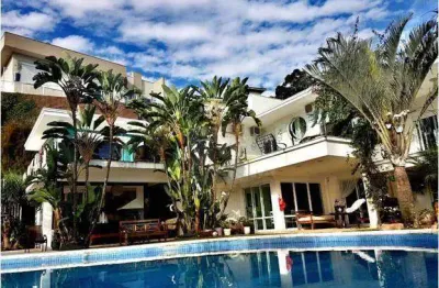 Casa com 4 dormitórios à venda, 585 m² por r$ 3.500.000,00 - granja viana - cotia/sp