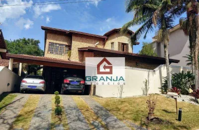Casa com 4 dormitórios à venda, 440 m² por r$ 1.480.000,00 - granja viana - jandira/sp