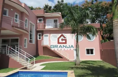 Casa com 4 dormitórios à venda, 620 m² por r$ 3.500.000,00 - granja viana - carapicuíba/sp