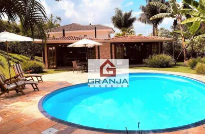 Casa com 3 dormitórios à venda, 384 m² por r$ 2.800.000,00 - granja viana - carapicuíba/sp