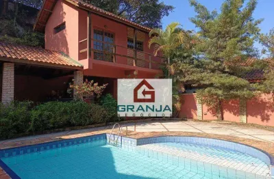 Casa com 3 dormitórios à venda, 480 m² por r$ 1.700.000,00 - granja viana - carapicuíba/sp