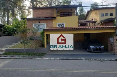 Casa com 3 dormitórios à venda, 320 m² por r$ 1.100.000,00 - granja viana - jandira/sp