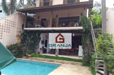 Casa com 3 dormitórios à venda, 100 m² por r$ 1.750.000,00 - granja viana - cotia/sp
