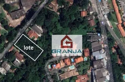 Terreno à venda, 2334 m² por r$ 890.000,00 - granja viana - cotia/sp