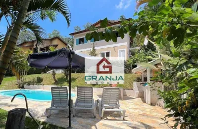 Casa com 4 dormitórios à venda, 400 m² por r$ 2.580.000,00 - granja viana - jandira/sp