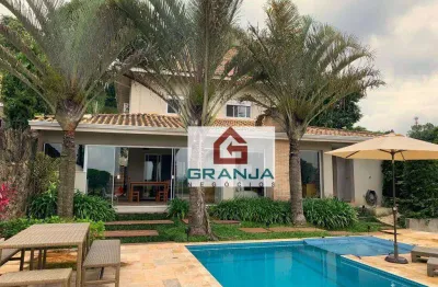 Casa à venda, 337 m² por r$ 2.390.000,00 - granja viana - carapicuíba/sp