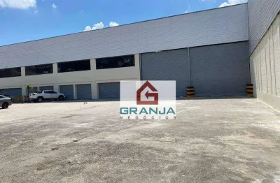 Galpão para alugar, 3.600 m² por r$ 58.600/mês - jardim triângulo - taboão da serra/sp