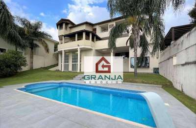 Casa com 4 dormitórios à venda, 697 m² por r$ 2.990.000,00 - granja viana - cotia/sp