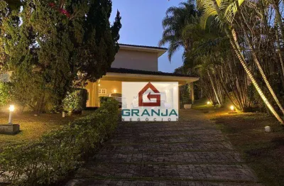 Casa com 4 dormitórios à venda, 505 m² por r$ 2.948.000,00 - granja viana - cotia/sp